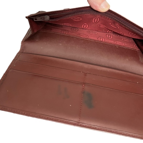 Vintage Cartier Leather Wallet - Picture 6 of 9